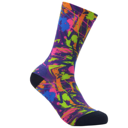 UNISEX PRINTED CREW SOCK- TALLADEGA