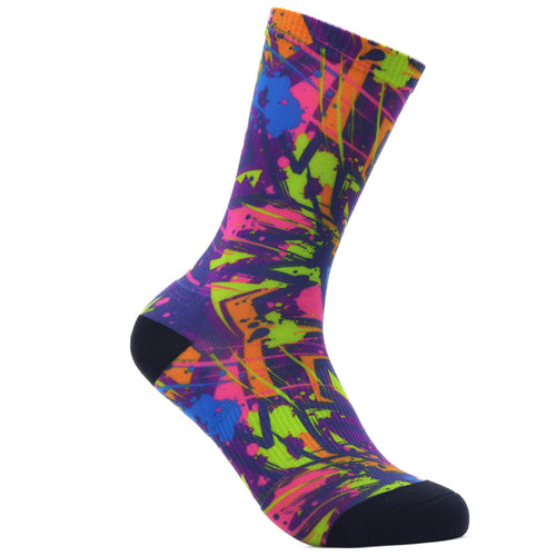 Unisex Crew 90's Running Socks