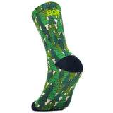 UNISEX PRINTED CREW SOCK- BIGFOOT