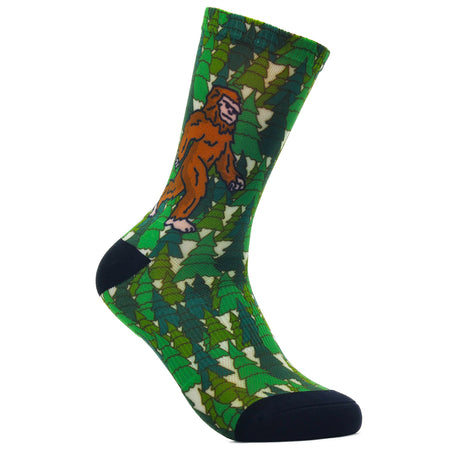 UNISEX PRINTED CREW SOCK- SUNRISE VIBES