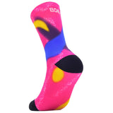 UNISEX PRINTED CREW SOCK- MALIBU