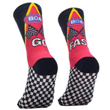 UNISEX PRINTED CREW SOCK- TALLADEGA