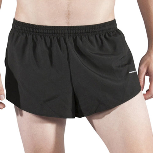 Men's Black 1" Elite Split Shorts