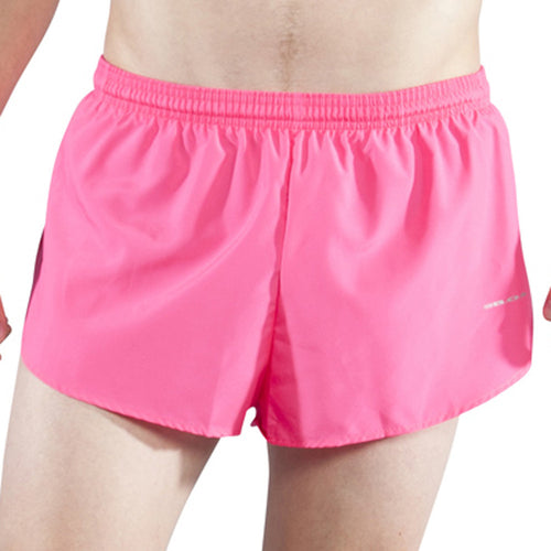 Men's 1" Hot Pink Elite Split Shorts