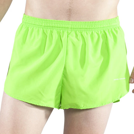 Men's Hot Pink 3" Half Split Shorts