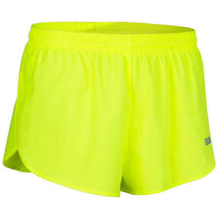 WOMEN'S 1.5" SPLIT TRAINER- NEON LIME