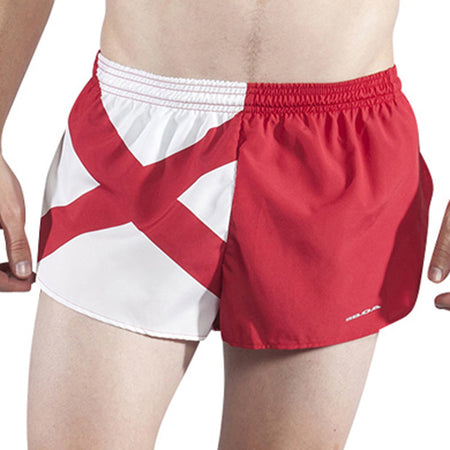 MEN'S 1 INCH INSEAM ELITE SPLIT RUNNING SHORTS- MASSACHUSETTS