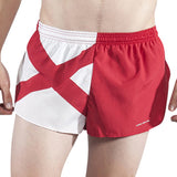 MEN'S 1 INCH INSEAM ELITE SPLIT RUNNING SHORTS- ALABAMA