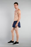 MEN'S 1 INCH INSEAM ELITE SPLIT RUNNING SHORTS- ALASKA