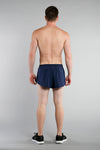 MEN'S 1 INCH INSEAM ELITE SPLIT RUNNING SHORTS- ALASKA