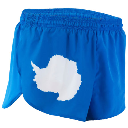 MEN'S 1 INCH INSEAM ELITE SPLIT RUNNING SHORTS- ISRAEL