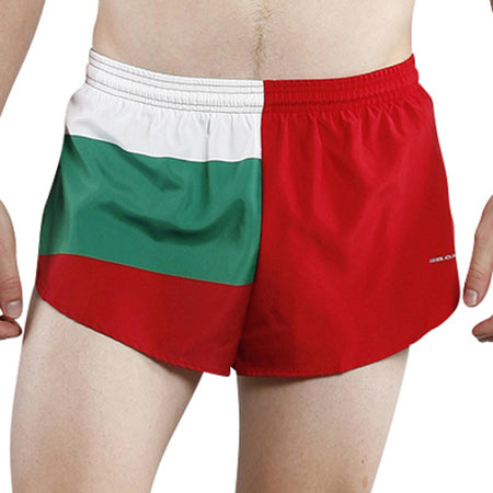 MEN'S 1 INCH INSEAM ELITE SPLIT RUNNING SHORTS- WALES