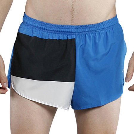 MEN'S 1 INCH INSEAM ELITE SPLIT RUNNING SHORTS- UKRAINE