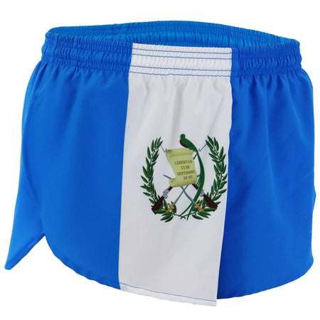 MEN'S 1 INCH INSEAM ELITE SPLIT RUNNING SHORTS- ECUADOR