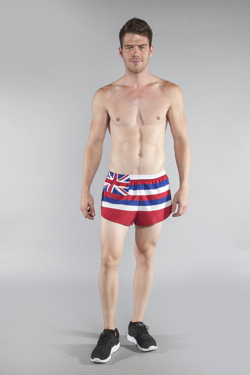 MEN'S 1" ELITE SPLIT SHORT- HAWAII - BOAUSA