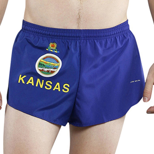Men's Kansas 1" Elite Split Shorts
