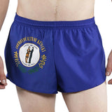 MEN'S 1 INCH INSEAM ELITE SPLIT RUNNING SHORTS- KENTUCKY