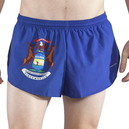 Men's Michigan 1" Elite Split Shorts