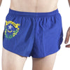 MEN'S 1 INCH INSEAM ELITE SPLIT RUNNING SHORTS- NEVADA