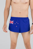 MEN'S 1 INCH INSEAM ELITE SPLIT RUNNING SHORTS- NEW ZEALAND