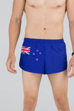 MEN'S 1 INCH INSEAM ELITE SPLIT RUNNING SHORTS- NEW ZEALAND