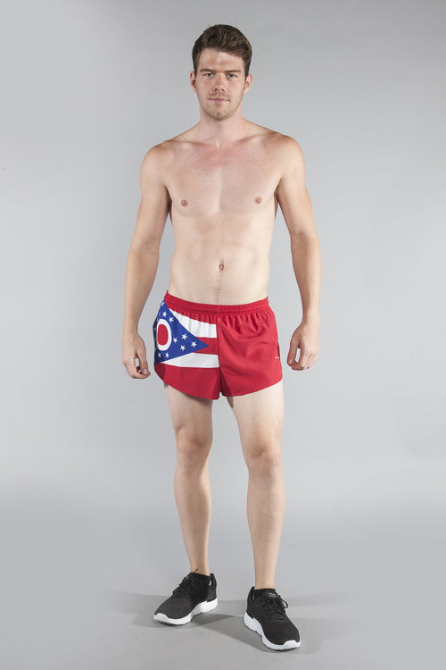 MEN'S 1" ELITE SPLIT SHORT- OHIO - BOAUSA