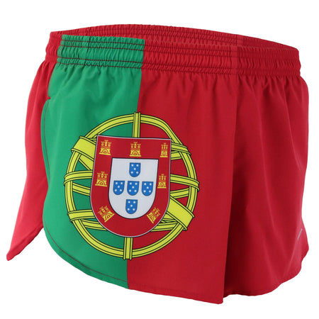 MEN'S 1 INCH INSEAM ELITE SPLIT RUNNING SHORTS- WALES