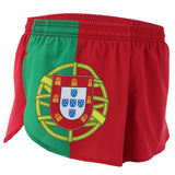 MEN'S 1 INCH INSEAM ELITE SPLIT RUNNING SHORTS- PORTUGAL