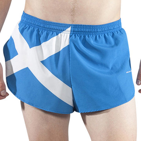 MEN'S 1 INCH INSEAM ELITE SPLIT RUNNING SHORTS- CZECH REPUBLIC