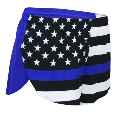 Men's Navy 1" Elite Split Shorts