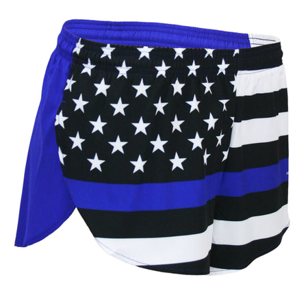 Men's 1" Elite Split Shorts- ROYAL