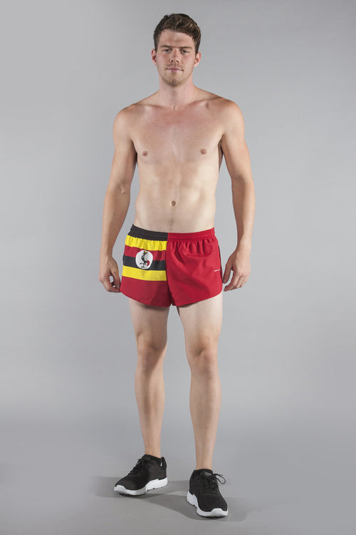 MEN'S 1" ELITE SPLIT SHORT- UGANDA - BOAUSA