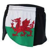 MEN'S 1 INCH INSEAM ELITE SPLIT RUNNING SHORTS- WALES