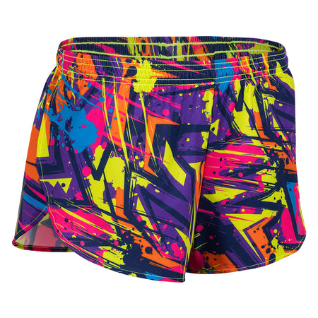 Men's 1" Elite Split Shorts- PICKLE PARTY