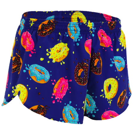 Men's Navy 1" Elite Split Shorts