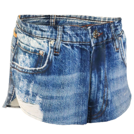 Men's Navy 1" Elite Split Shorts