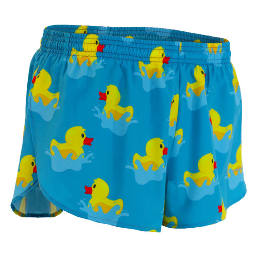 Men's Rubber Ducky 1" Elite Split Shorts
