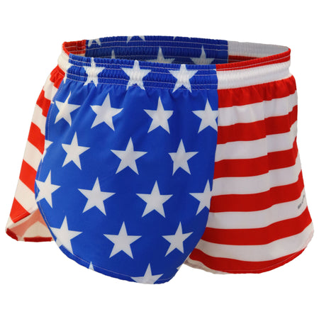 Men's Navy 1" Elite Split Shorts