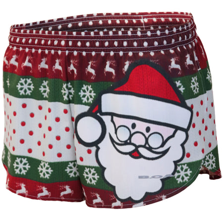 Men's Navy 1" Elite Split Shorts