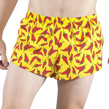 Men's Navy 1" Elite Split Shorts