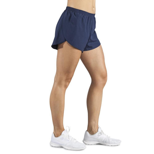 Women's Navy 1" Elite Split Shorts