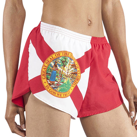 WOMEN'S 1.5" SPLIT TRAINER SHORT- MONTANA