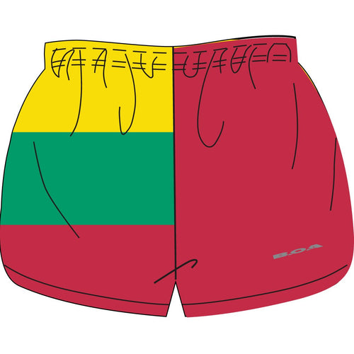 Women's Lithuania 1" Elite Split Shorts