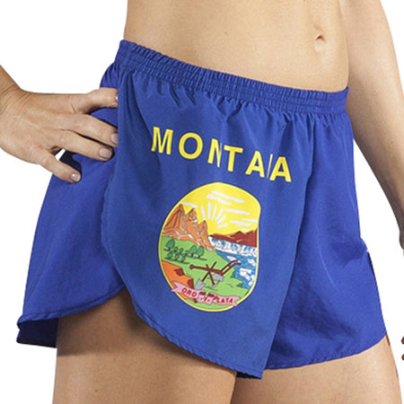 WOMEN'S 1.5" SPLIT TRAINER SHORT- COLORADO