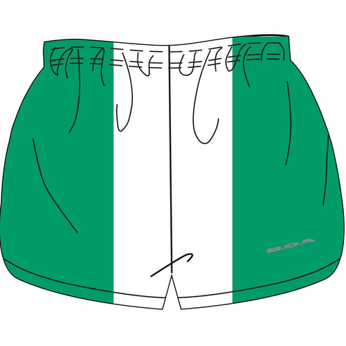 Women's Nigeria 1" Elite Split Shorts