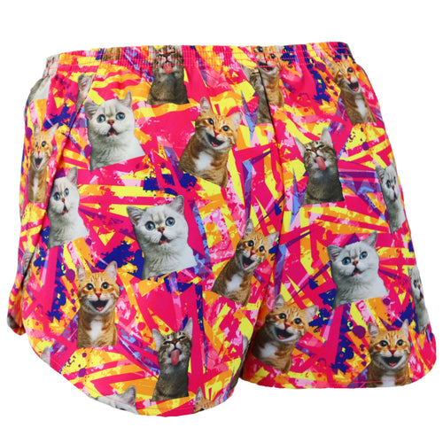 Women's Crazy Cats 1" Elite Split Shorts