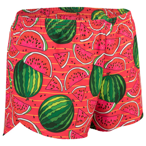 Women's Watermelon Madness 1" Elite Split Shorts