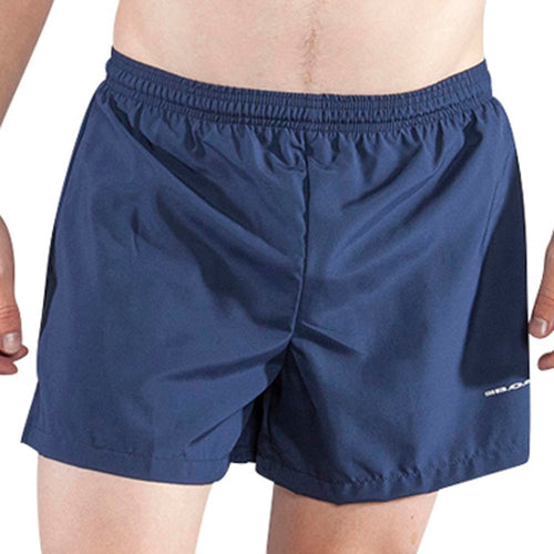 Men's Navy 3.75" V-Notch Shorts