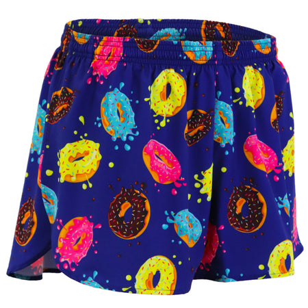 Men's Navy 1" Elite Split Shorts