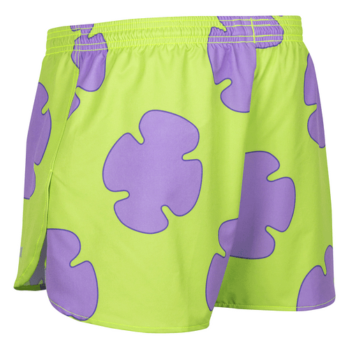 Men's Flower Power 3" Half Split Shorts